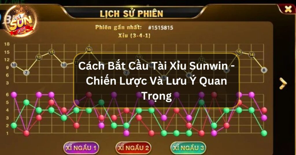 Cách Bắt Cầu Tài Xỉu Sunwin - Chiến Lược Và Lưu Ý Quan Trọng