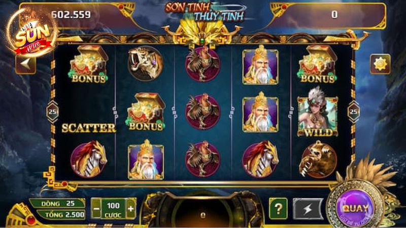 Trải nghiệm nổ hũ Sơn Tinh Thủy Tinh tại cổng game