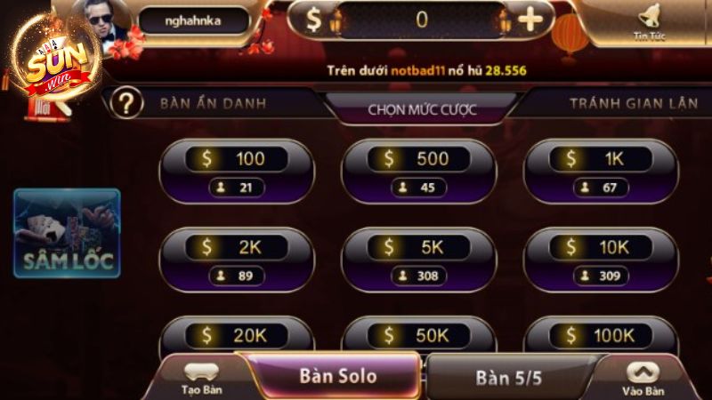 Cách tham gia sự kiện đua top trong game tài xỉu