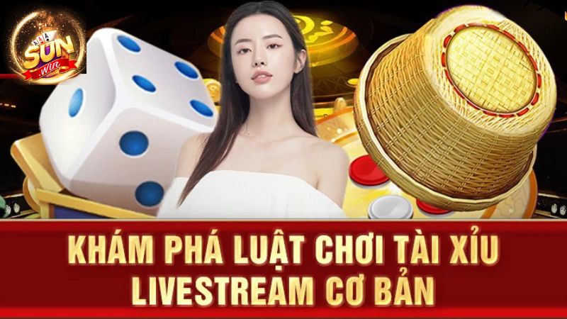 Cách chơi tài xỉu livestream cơ bản tại sunwin